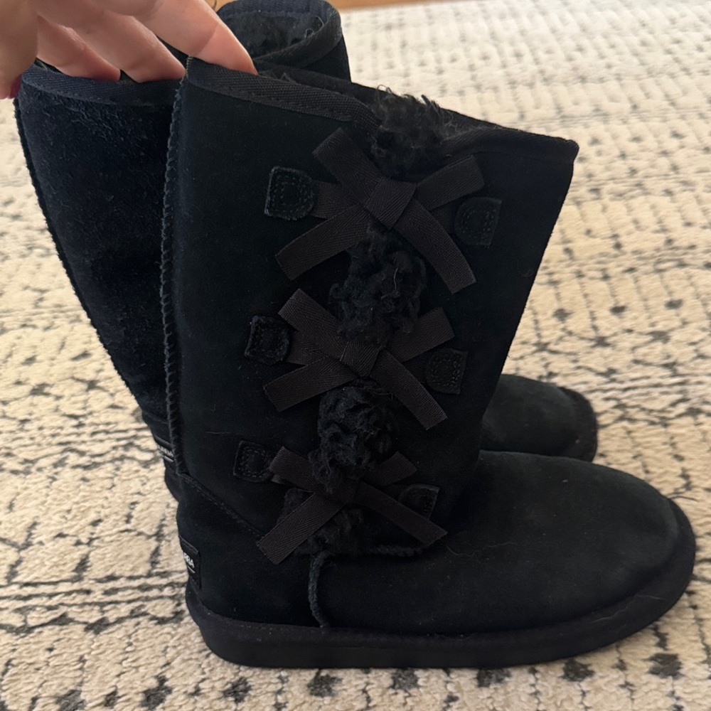 Koolaburra Black Kids Boots